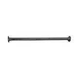 Barclay Straight Fixed Shower Curtain Rod Brass in Gray | 1.5 H x 36 W x 1 D in | Wayfair 4100-36-CP