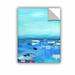 Breakwater Bay Sabin Harbor 10 Morning on the Wate Removable Wall Decal in Blue | 24 H x 18 W in | Wayfair BRWT8435 37104580