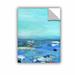 Breakwater Bay Sabin Harbor 9 Water Makes Me Happy Wall Decal in Blue | 10 H x 8 W in | Wayfair BRWT8442 37104613