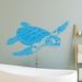 Bay Isle Home™ Sea Turtle Wall Decal Vinyl, Stainless Steel in Blue | 20 H x 35 W in | Wayfair 148B94BB09724F68B5578B29A4BB1657