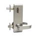 Copper Creek Complete Commercial Entry Lever Set w/ Single Cylinder Deadbolt in Gray | 8.5 H x 6.5 W x 2.5 D in | Wayfair ELC6920SS