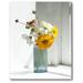 Courtside Market 'Art l' Photographic Print on Canvas in Gray/White/Yellow | 20 H x 16 W x 1.5 D in | Wayfair WEB-V115