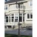 Lark Manor™ Anguel 3 - Light 100" H Hardwired Lamp Post (Full) Aluminium/Metal in Black | 100 H x 25.5 W x 25.5 D in | Wayfair