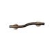 CSI Bathware Left Hand Wave Design 24" Grab Bar Metal in Brown | 4 H x 24 W x 1.25 D in | Wayfair BAR-WL24-TW-125-OB