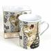 Darby Home Co Fritz Gift Box Paris Coffee Mug Porcelain/Ceramic in Black/Brown/White | Wayfair 544155041D6441B4AABF095DE10F55E5
