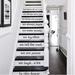 Decal House In This House We Do Stairway Wall Decal Vinyl, Metal in Red | 3 H x 28 W in | Wayfair zx229LightRed