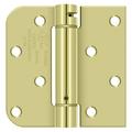 Deltana 4" H x 4" W Steel Single Spring Door Hinge | 4 H x 4 W x 0.75 D in | Wayfair DSH4R5TT2D