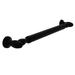 Allied Brass Smooth Grab Bar Metal in Black | 1.5 D in | Wayfair TD-GRS-32-BKM