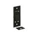 Deltana 3 in x 1.25 Pocket Door Hardware, Stainless Steel in Black | 1.25 H x 3 W x 1 D in | Wayfair PDB42U19
