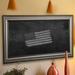 Lark Manor™ Chalkboard Manufactured Wood in White | 36 H x 24 W x 1 D in | Wayfair DRBC8956 33966202