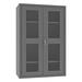 Durham Manufacturing 72" H x 48" W x 24" D Heavy Duty Welded 14 Gauge Steel Ventilated Cabinet in Gray | 72 H x 48 W x 24 D in | Wayfair