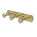 Allied Brass Fresno 3 Position Wall Mounted Hook Rack Metal | 1.5 H x 8 W x 2.6 D in | Wayfair FR-20-3-SBR