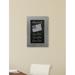 Darby Home Co Wall Mounted Chalkboard Manufactured Wood in Black/Brown | 66 H x 18 W x 0.75 D in | Wayfair DRBC8982 33966985