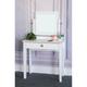 Darby Home Co Laflin Standard Dresser w/ Mirror Wood in White | 31.25 H x 31.25 W x 15.5 D in | Wayfair DRBH4306 45265591