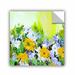 Darby Home Co Parade La Villet Garden Wall Decal Canvas/Fabric in White | 36 H x 36 W in | Wayfair DRBC2905 31558876