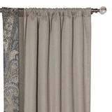 Eastern Accents Reign Cotton Blend Room Darkening Thermal Rod Pocket Curtain Panel Polyester | 96 H in | Wayfair CRB-405D