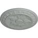 Ekena Millwork Exeter Ceiling Medallion | 17.75 H x 17.75 W x 1.125 D in | Wayfair CM17EX