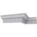 Ekena Millwork 3 1/8"H x 2 3/4"P x 4 1/8"F x 94 1/2"L Sofia Crown Moulding Urethane | 3.13 H x 94.5 W x 2.75 D in | Wayfair MLD03X02X04SO