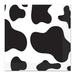 East Urban Home Cow Print Luncheon Paper Disposable Napkins in Black/White | 5"W x 5" L | Wayfair ESUN6280 43988356