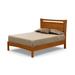 Copeland Furniture Monterey Solid Wood Platform Bed Wood in Brown/Red | 52 H x 64.25 W x 84 D in | Wayfair 1-MON-12-23