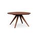 Copeland Furniture Catalina Round Extension Table Wood in Red | 30 H in | Wayfair 6-CRE-54-33