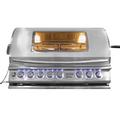 Cal Flame 5-Burner Built-In Propane Gas Grill Stainless Steel in Gray | 22 H in | Wayfair BBQ19875CTG