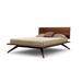Copeland Furniture Astrid Solid Wood Platform Bed Wood in Brown | 39 H x 66 W x 87.5 D in | Wayfair 1-AST-22-33