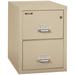 FireKing Fireproof 2-Drawer Vertical File Cabinet Metal/Steel in White | 27.75 H x 20.8125 W x 31.5625 D in | Wayfair