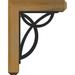 Ekena Millwork Versailles 4" Triple Bracket Craftsman Ironcrest Wood in Brown | 14 H x 4 W x 11.5 D in | Wayfair BKTI0204X12X14RC4TVE06