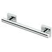 Gatco Elevate Wall Mount Stainless Steel Grab Bar, ADA Compliant Safety Bar Metal in Gray | 2.9 H x 1.25 D in | Wayfair 940