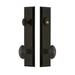 Grandeur Fifth Avenue Tall Plate Complete Entry Set w/ Single Cylinder Deadbolot and Grande Victorian Knob in Brown | Wayfair 840801