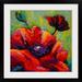 Winston Porter Ankita Poppy I by Marion Rose Framed Painting Print Paper | 23 H x 23 W x 1 D in | Wayfair E29F51BD556845C98BBDC7860E62D67D