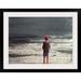 Highland Dunes Marti Henry Fishing, Alps, 1990' by Lincoln Seligman Painting Print Plastic | 34 H x 44 W x 1 D in | Wayfair