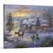 Great Big Canvas 'Christmas Art by Nicky Boehme Painting Print, Cotton | 16 H x 20 W x 1.5 D in | Wayfair 2153704_1_20x16