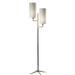 Latitude Run® Domic 70" Floor Lamp Metal in Black/Brown/White | 69.75 H x 17.5 W x 12.5 D in | Wayfair D8312884FC5141EE9F8E9C0368BF3C38