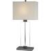 Gracie Oaks Spillane 29" Table Lamp Metal/Fabric in Gray | 29 H x 14.5 W x 7 D in | Wayfair 31A4A3414BDC4D5FADE61EA0291E0C8D