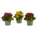 Gracie Oaks Kalanchoe Artificial Floral Arrangement in Pot Polyester/Plastic | 9 H x 8 W x 8 D in | Wayfair 75274A691E204C938EB3C231BB658463