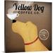 Winston Porter 'Yellow Dog Coffee Co' by Ryan Fowler Vintage Advertisement in Black | 35 H x 35 W x 1.5 D in | Wayfair
