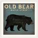 Millwood Pines 'Old Bear' by Ryan Fowler Vintage Advertisement | 20 H x 20 W x 1 D in | Wayfair FB2FFA210E8147BA9D038F7FE0C9741F