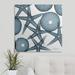 Highland Dunes Starfish X-Ray Starfish I X-Ray by Albert Koetsier - Photographic Print Canvas in Blue/White | 24 H x 24 W x 1.5 D in | Wayfair