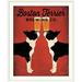 Great Big Canvas 'Boston Terrier Brewing Co' by Ryan Fowler Vintage Advertisement | 23 H x 20 W x 1 D in | Wayfair 2003417_21_12x15