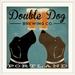 Winston Porter 'Double Dog Brewing Co' by Ryan Fowler Vintage Advertisement in Brown | 38 H x 38 W x 1 D in | Wayfair