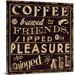 Winston Porter 'Coffee Quote II Vintage Advertisement | 20 H x 20 W x 1.5 D in | Wayfair 54EFCF4BA18644B8AA85185954ABB4DA