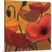 Great Big Canvas 'Poppy Curry II' by Shirley Novak Painting Print | 12 H x 12 W x 1.5 D in | Wayfair 2219280_1_12x12