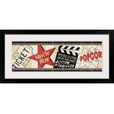 George Oliver Movie Night Vintage Advertisement by Pela Studio - Graphic Art Print | 20 H x 44 W x 1 D in | Wayfair