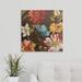 Great Big Canvas 'Rainbow Garden III Chocolate' by Lisa Audit Painting Print | 24 H x 24 W x 1.5 D in | Wayfair 2219572_1_24x24