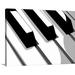 Great Big Canvas 'Piano Keyboard' by Michael Tompsett Graphic Art Print in Black/White | 20 H x 24 W x 1 D in | Wayfair 1018939_15_16x12