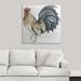 August Grove® 'Rooster's Crow II' Grace Popp Graphic Art Print | 20 H x 20 W x 1.5 D in | Wayfair 25600D04F750488C8A68E8D863F2EC51