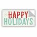 The Holiday Aisle® Holiday on Wheels Wall Decal Canvas/Fabric | 8 H x 24 W in | Wayfair HLDY7242 37103918