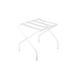 Innit Pamaleta Folding Metal Luggage Rack Plastic/Metal in White | 20 H x 18 W x 18 D in | Wayfair i13-02-02n